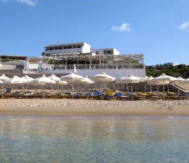 Golden Milos Beach Hotel Provatas Cyclades Accommodation Review 0 Reviews In Golden Milos Beach